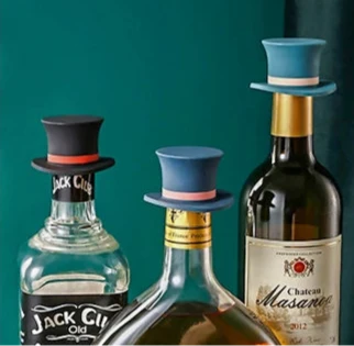 Silicone Champagne & Wine Bottle Stopper