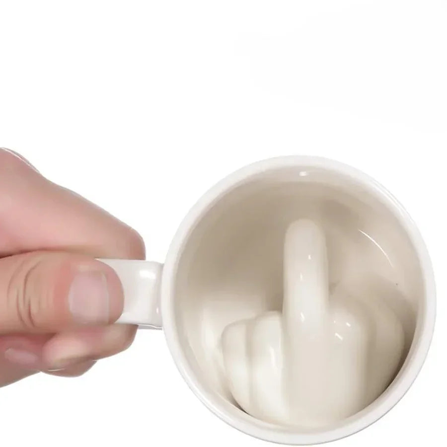 Cheeky Middle Finger Mug