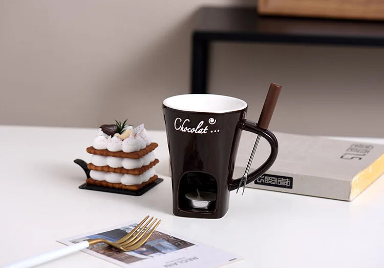 Ceramic Chocolate Melting Mug