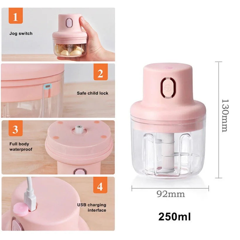 Mini Electric Garlic Chopper