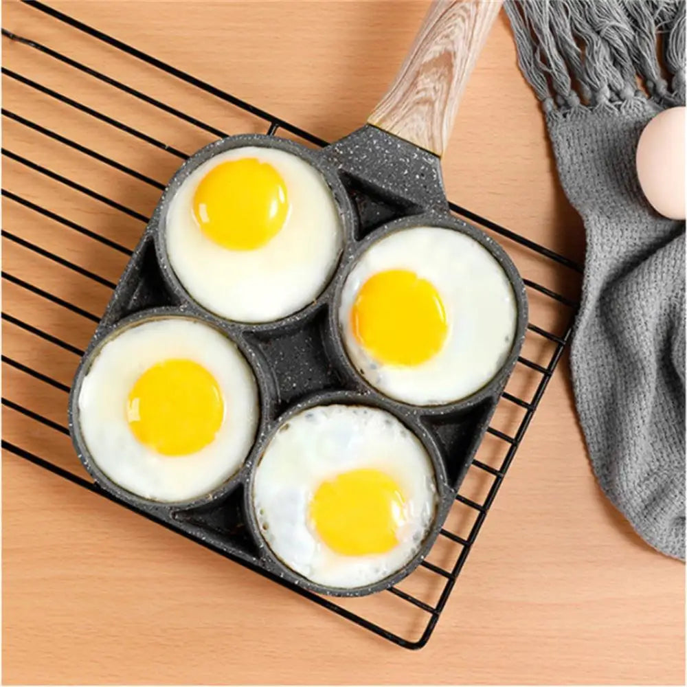 4-Compartment Frying Pan
