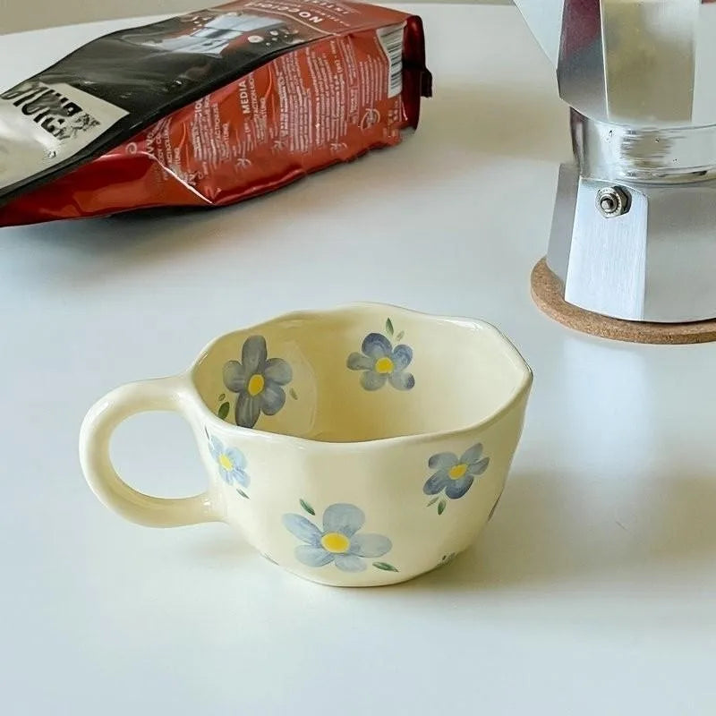 Ceramic Flower Mug