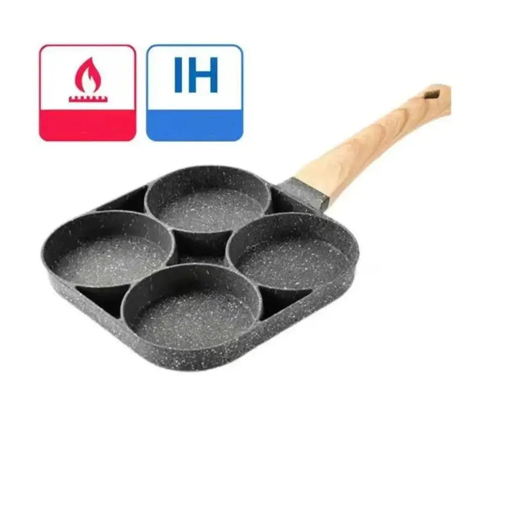 4-Compartment Frying Pan