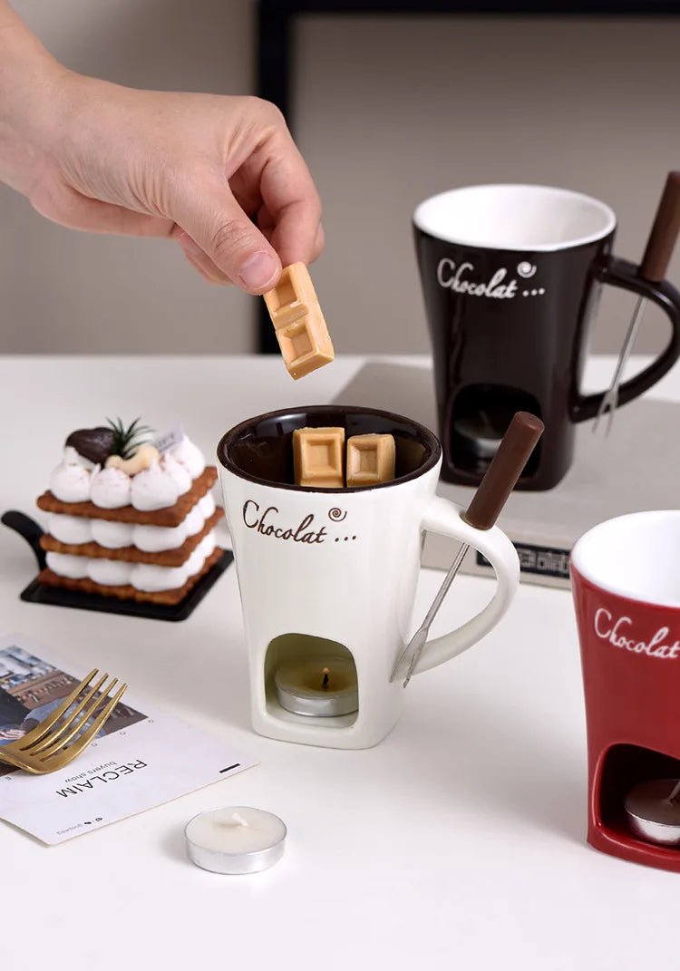 Ceramic Chocolate Melting Mug