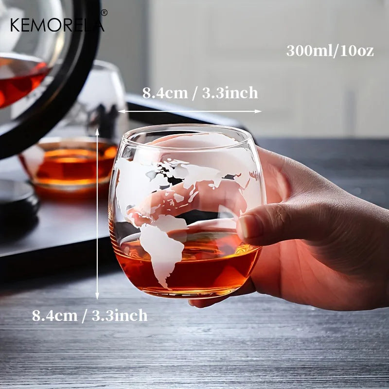 World Globe Decanter