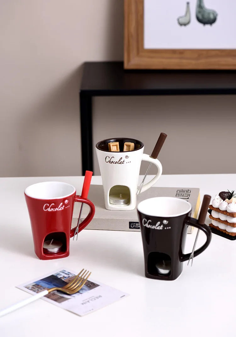 Ceramic Chocolate Melting Mug