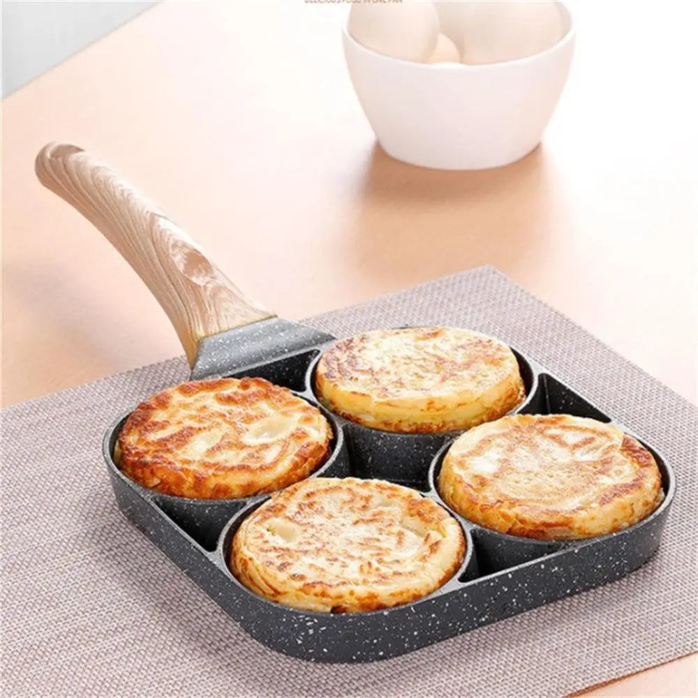 4-Compartment Frying Pan
