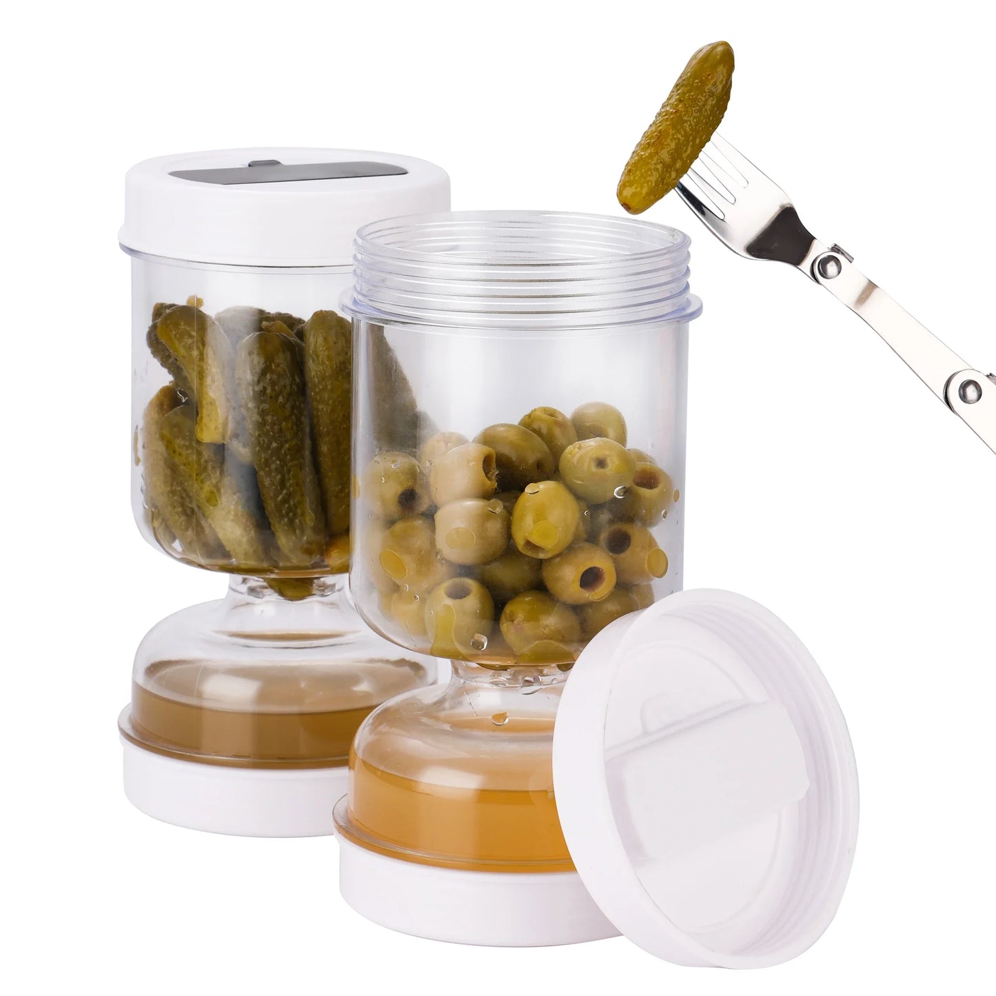Pickle Strainer Jar