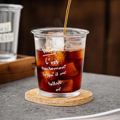 Korean Glass Cup