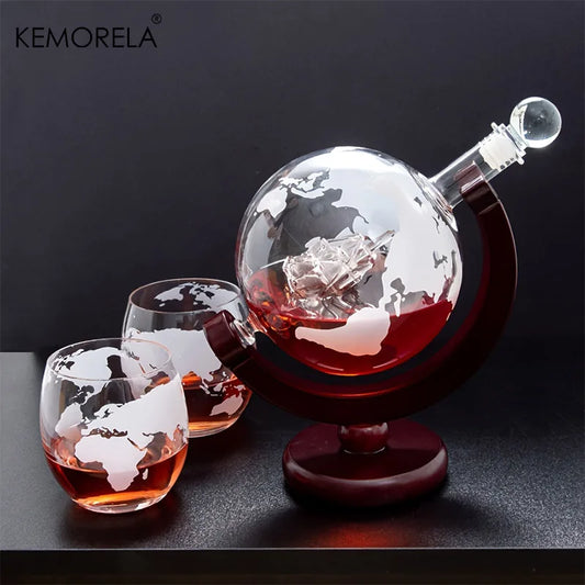 World Globe Decanter