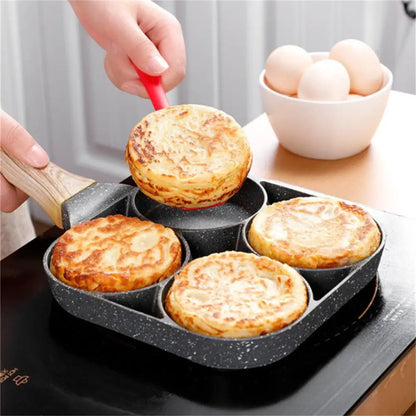4-Compartment Frying Pan