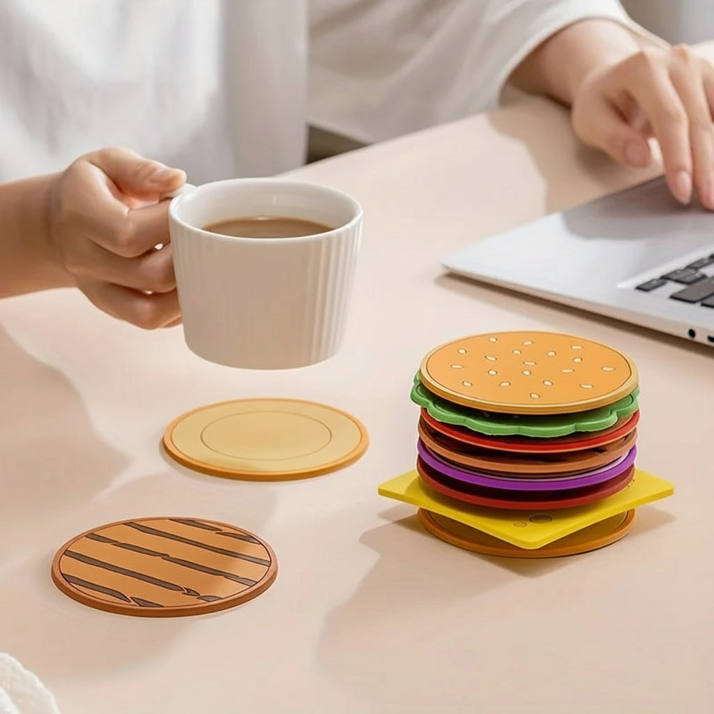 Burger Shape Coaster