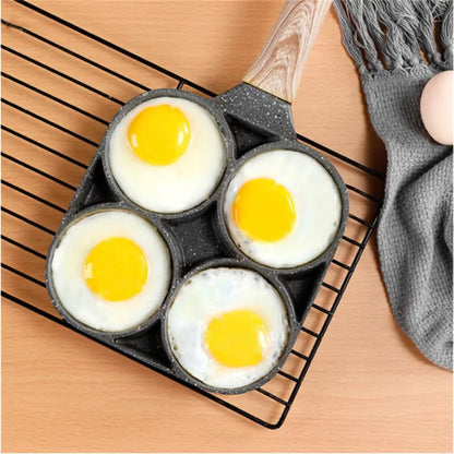 4-Compartment Frying Pan