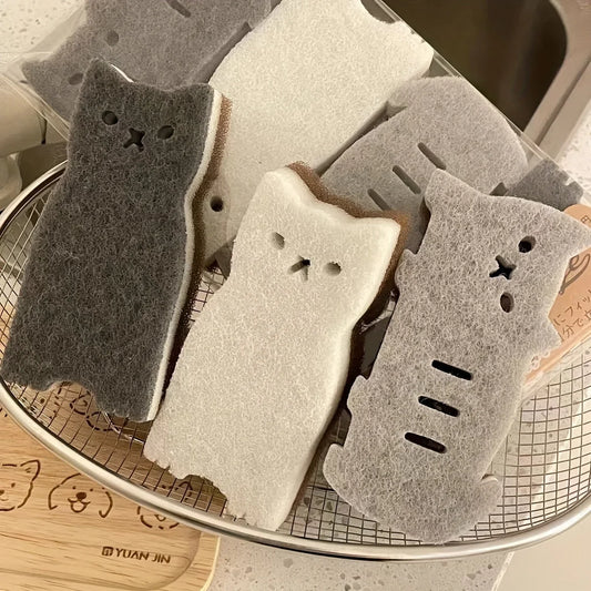 Cat Kitchen Sponge Set