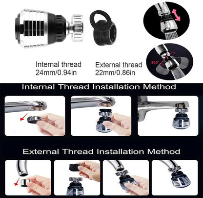 360° Rotatable Faucet Extender