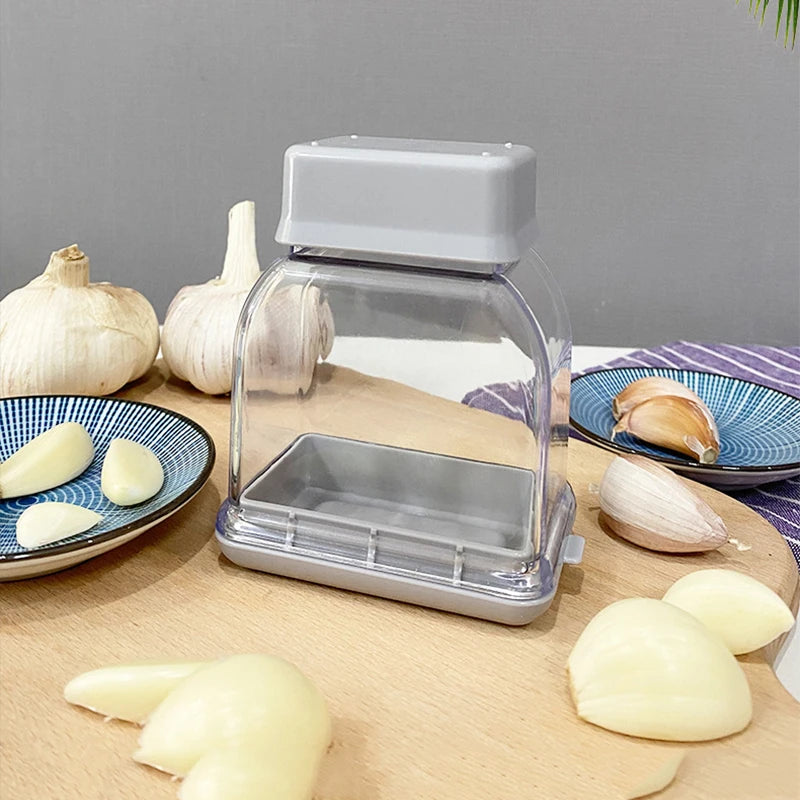 Manual Pressing Garlic