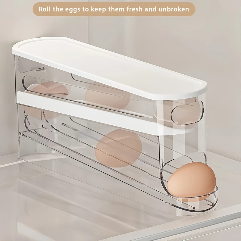 Rolling Egg Storage Box