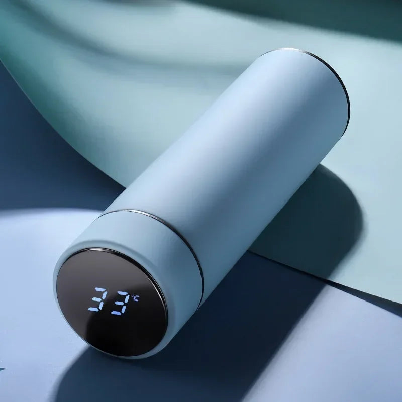 Thermos Bottle with Temperature Display