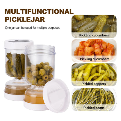 Pickle Strainer Jar