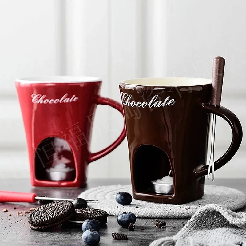 Ceramic Chocolate Melting Mug