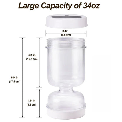 Pickle Strainer Jar