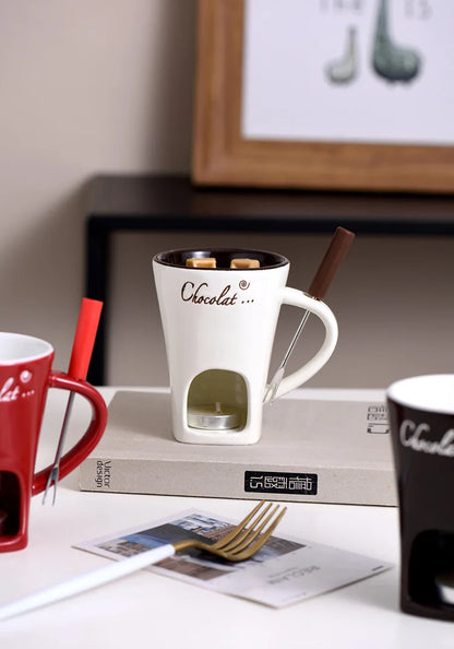 Ceramic Chocolate Melting Mug