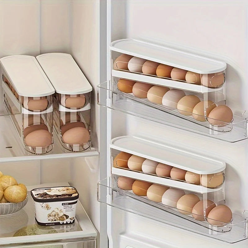 Rolling Egg Storage Box