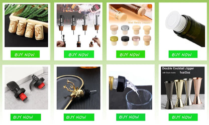 Silicone Champagne & Wine Bottle Stopper