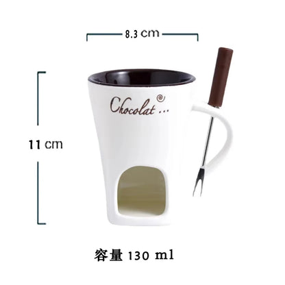 Ceramic Chocolate Melting Mug
