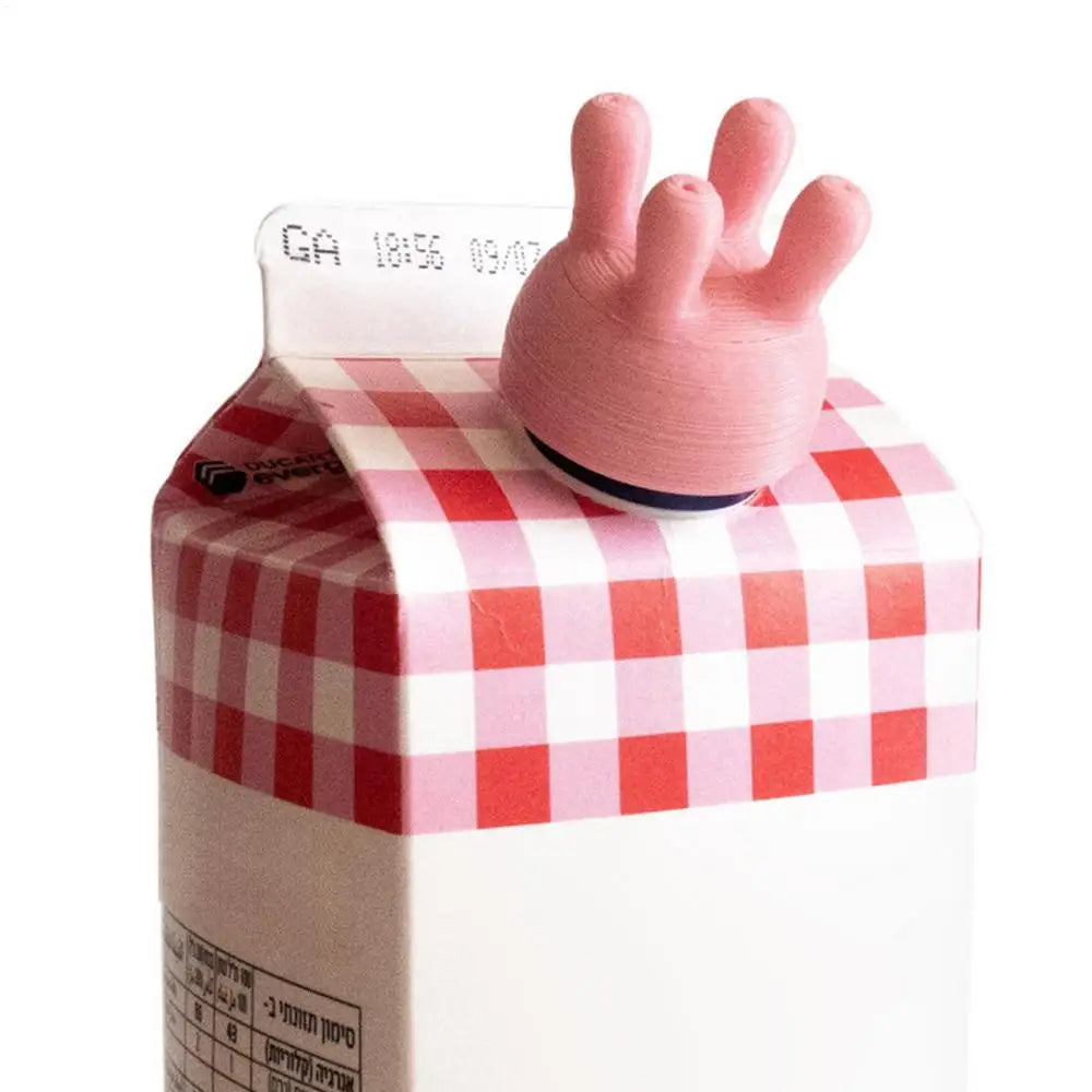 Funny Pouring Milk Bottle Cap