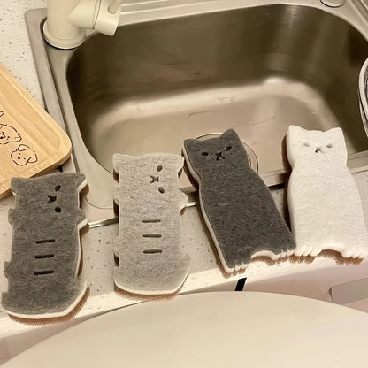 Cat Kitchen Sponge Set