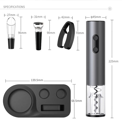 Gift Set Electric Wine Opener