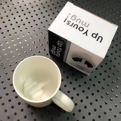 Cheeky Middle Finger Mug