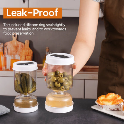 Pickle Strainer Jar