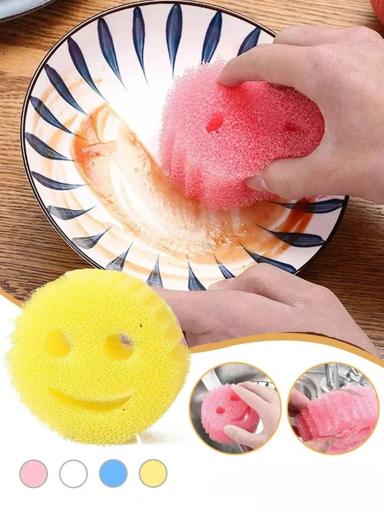 Smiling Face Sponge
