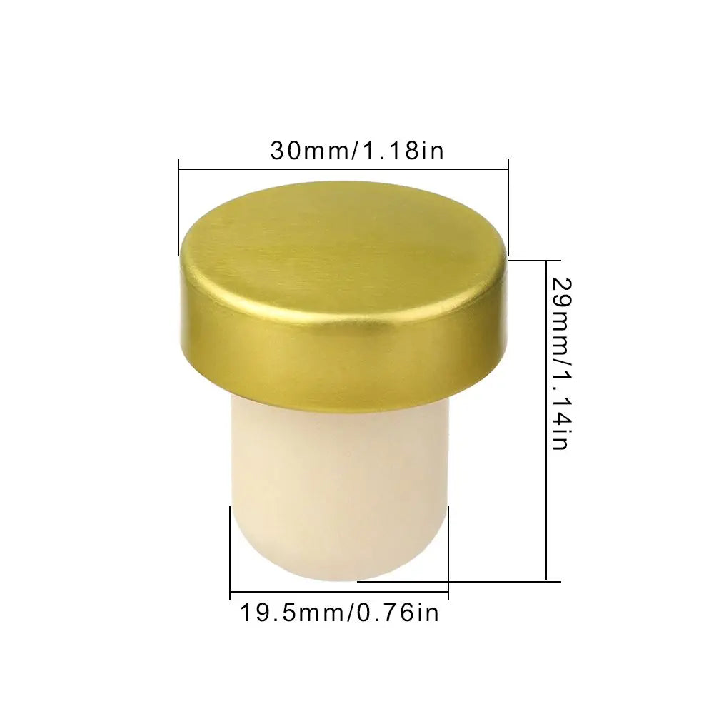 Silicone Champagne & Wine Bottle Stopper