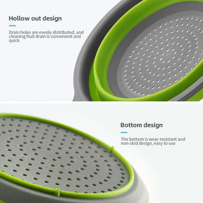 Silicone Folding Drain Basket